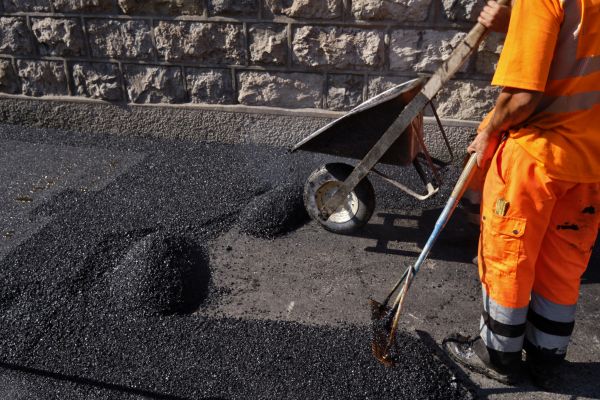 Porous Paving Installation in North Little Rock