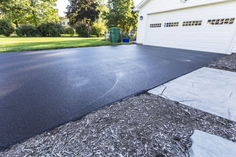 Close-up of Asphalt Surface
