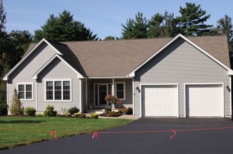 Residential Driveway with New Asphalt