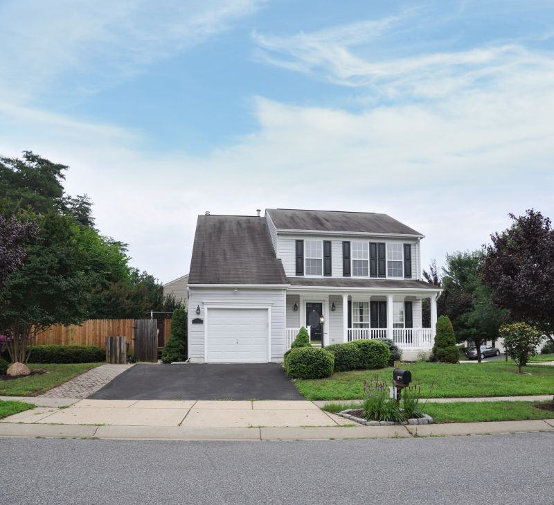 Blacktop Driveway with Decorative Edging