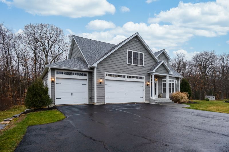 Blacktop Driveway with Smooth Surface