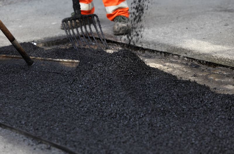 Asphalt Resurfacing in Progress